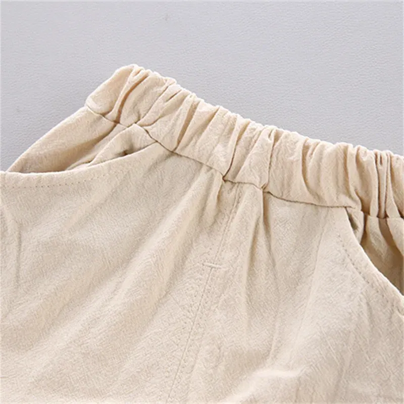 Color: WHITE, Kid Size: 12M - 0-3 Year Old Baby Summer Feather Print Shirt Short Sleeve Suit
