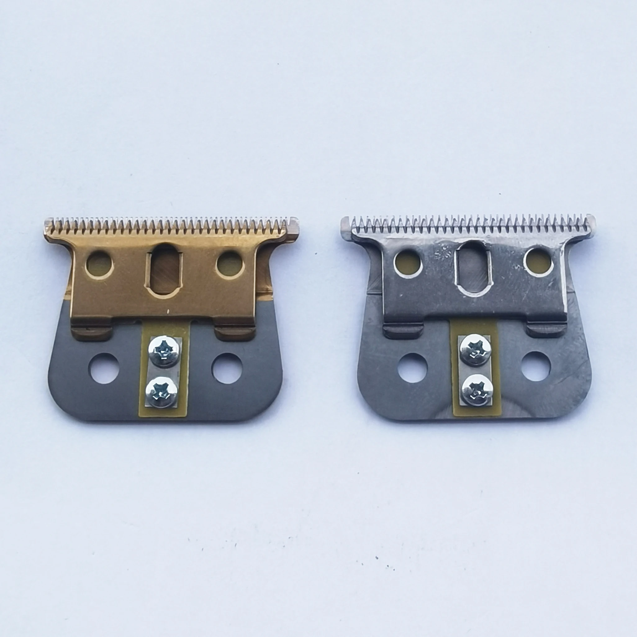 Color: Silver - Hair clipper blade fit Fits Andis T-Outliner, GTX