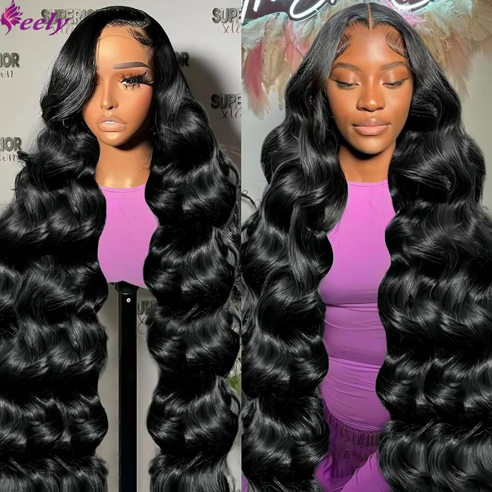 Color: #1, Ships From: CHINA, Stretched Length: 28inches, Density: 150% - Body Wave 13x6 Lace Front Wigs Human Hair 200 Density Brazilian Remy Human Hair Wigs 13x4 Transparent Lace For Women 30 32 Inch