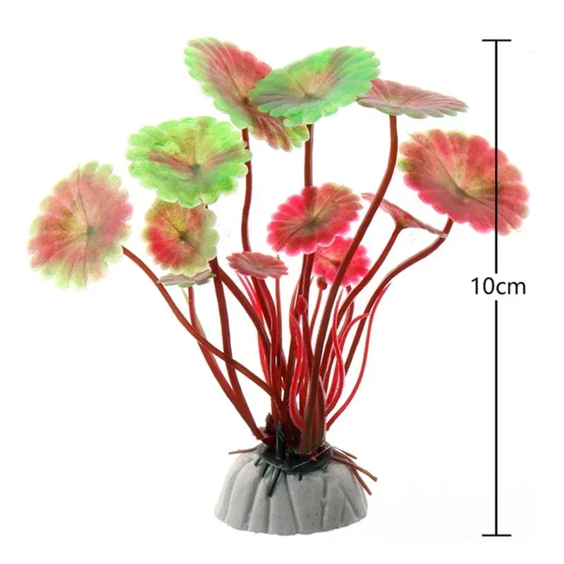 Color: Red - Delysia King Fake Aquatic Plants