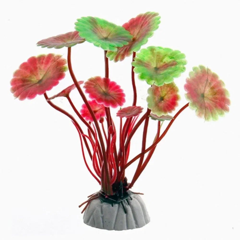 Color: Red - Delysia King Fake Aquatic Plants
