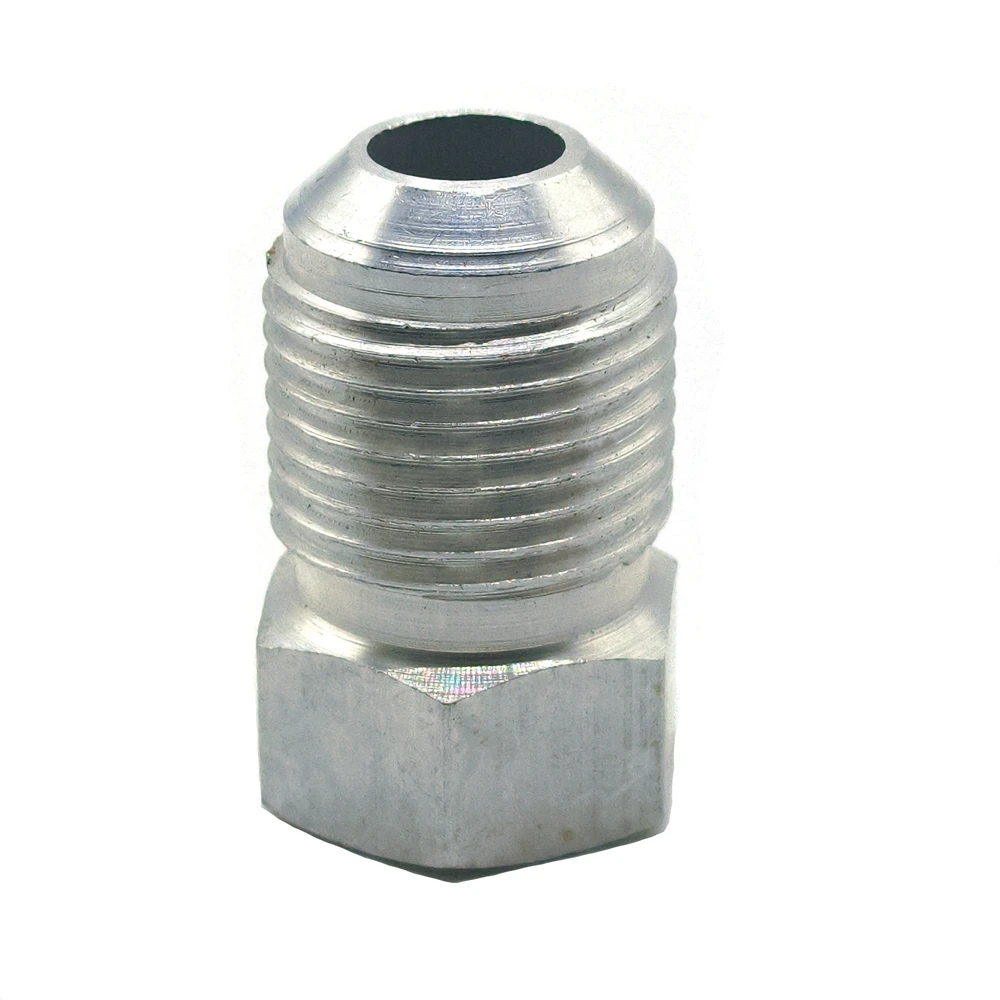 Color Name: green - Automotive Air Conditioning Hose Connector Pipe Joint R134a/R12 Outer Tooth Welding Aluminum Pipe Head Conversion Fittings
