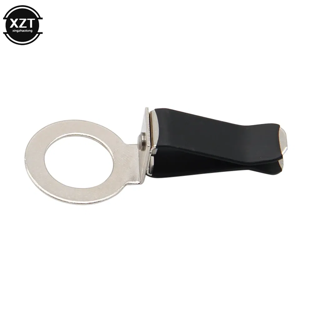 Color Name: black - Car Air Conditioner Air Outlet Perfume Clip White Black 360 ?° Rotating Stainless Steel Perfume Glass Bottle Clip Car Accessories