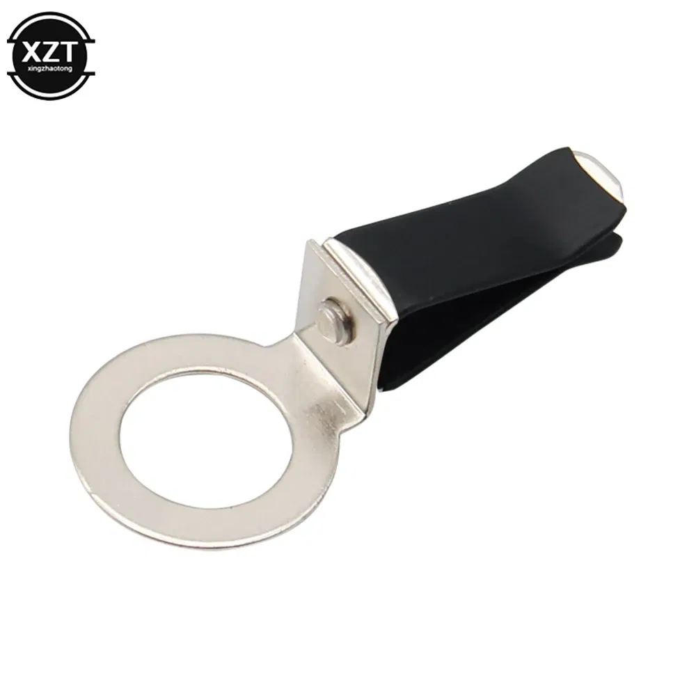 Color Name: black - Car Air Conditioner Air Outlet Perfume Clip White Black 360 ?° Rotating Stainless Steel Perfume Glass Bottle Clip Car Accessories