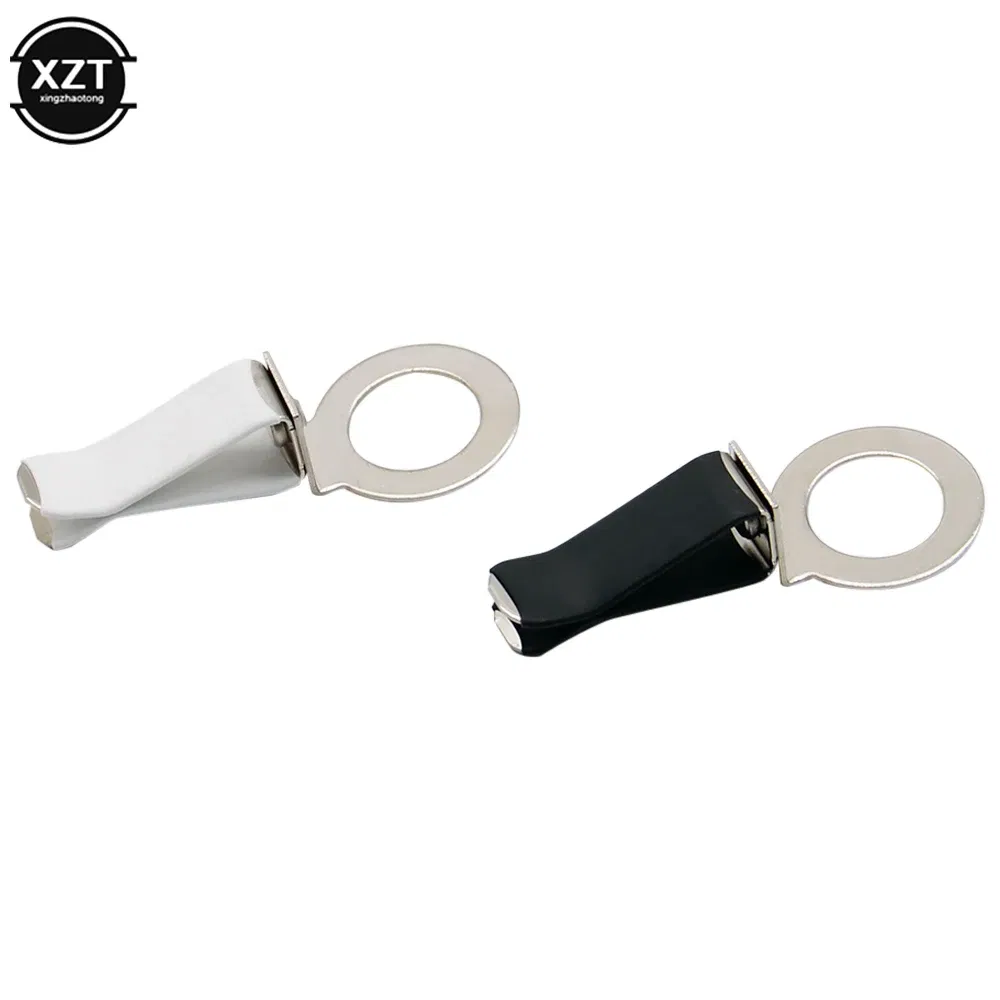 Color Name: black - Car Air Conditioner Air Outlet Perfume Clip White Black 360 ?° Rotating Stainless Steel Perfume Glass Bottle Clip Car Accessories