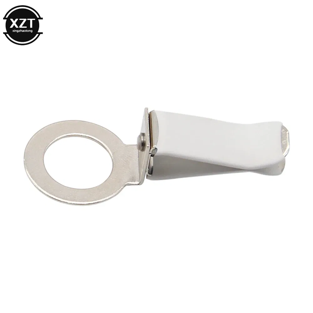 Color Name: black - Car Air Conditioner Air Outlet Perfume Clip White Black 360 ?° Rotating Stainless Steel Perfume Glass Bottle Clip Car Accessories