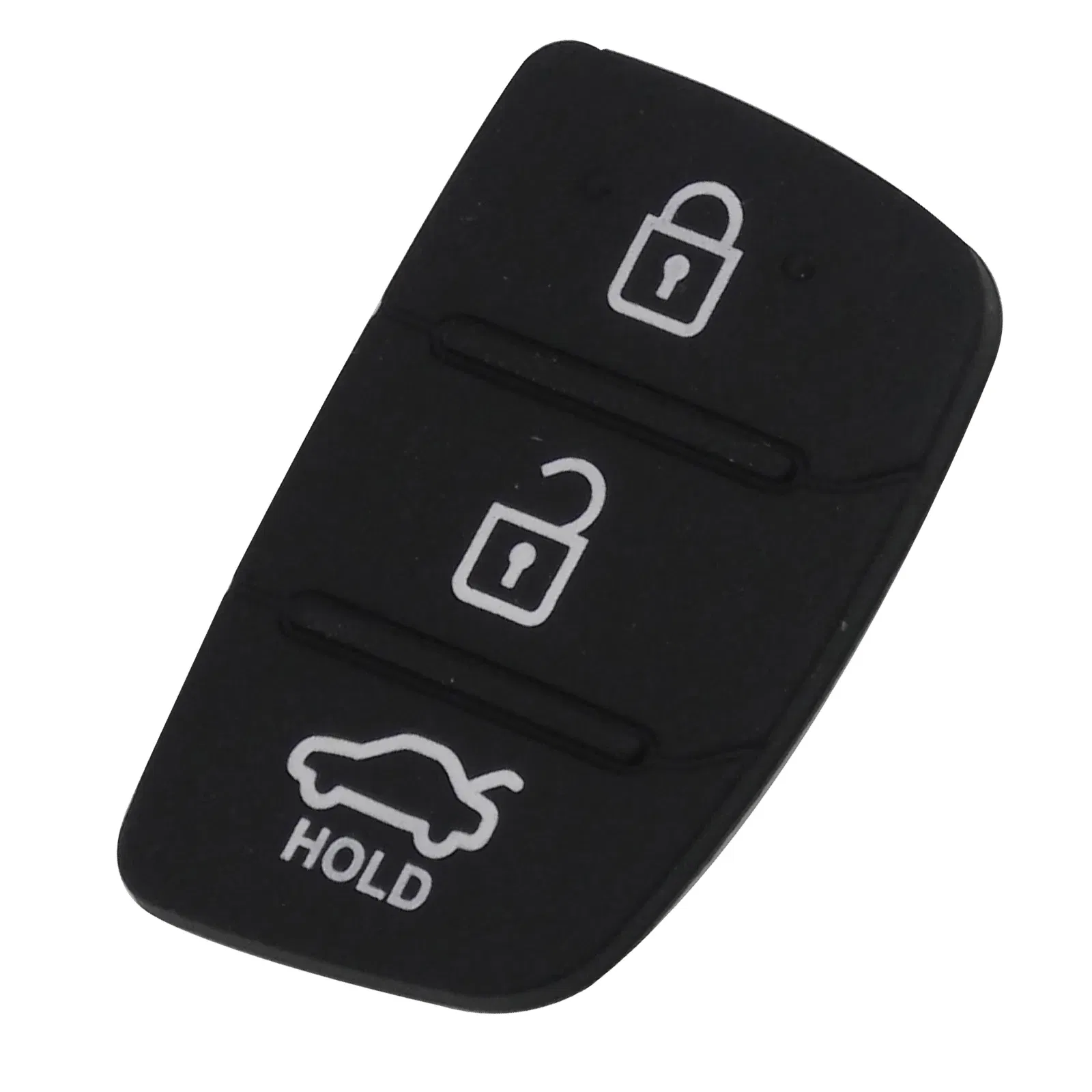 Number of Buttons: 4 Buttons - jingyuqin 3/4 Buttons Silicone Car Key Cover Case Rubber Padbutton For Hyundai I30 i35 iX20 Solaris Verna