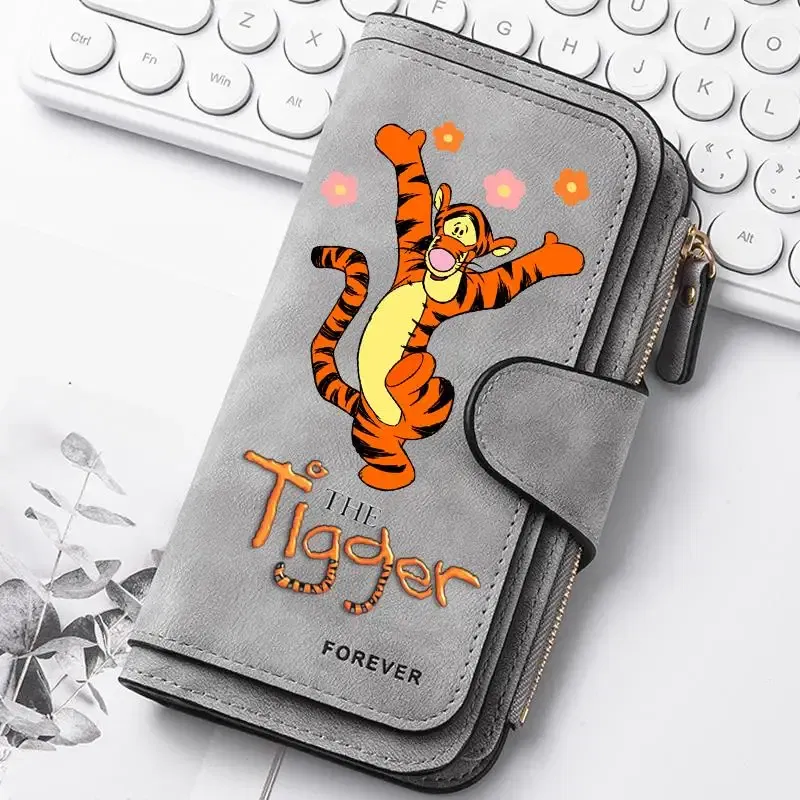 Color: army green - ? Winnie the Pooh Women Wallets Card Wallet Coin Wallet Womens Bags for Girls Purse ID Wallets Female Coin Purse Girls Gift