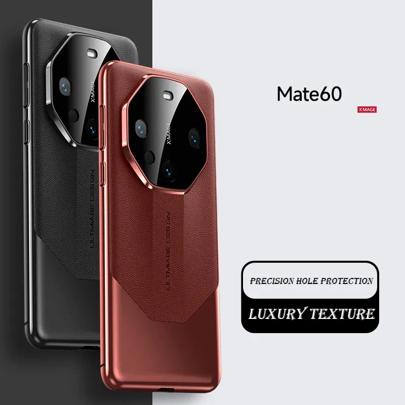 Color: Black, Material: Aluminum - For Huawei Mate 60 Pro 50 40 Plus RS Case Lens Protective  Mate60 Mate60Pro 60Plus 60RS Full Cover Camera Protector Shell