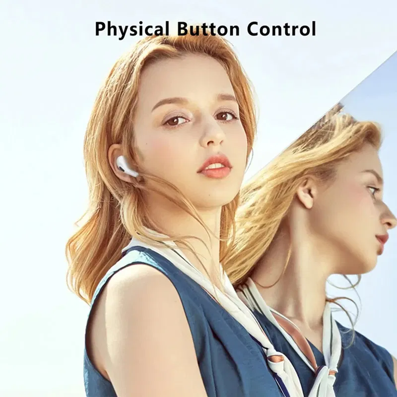 Color: GRAY - Original Air pro bluetooth earphones Bluetooth 5.3 auriculares Earbuds Gaming Headset For iPhone Apple Xiaomi Android phone