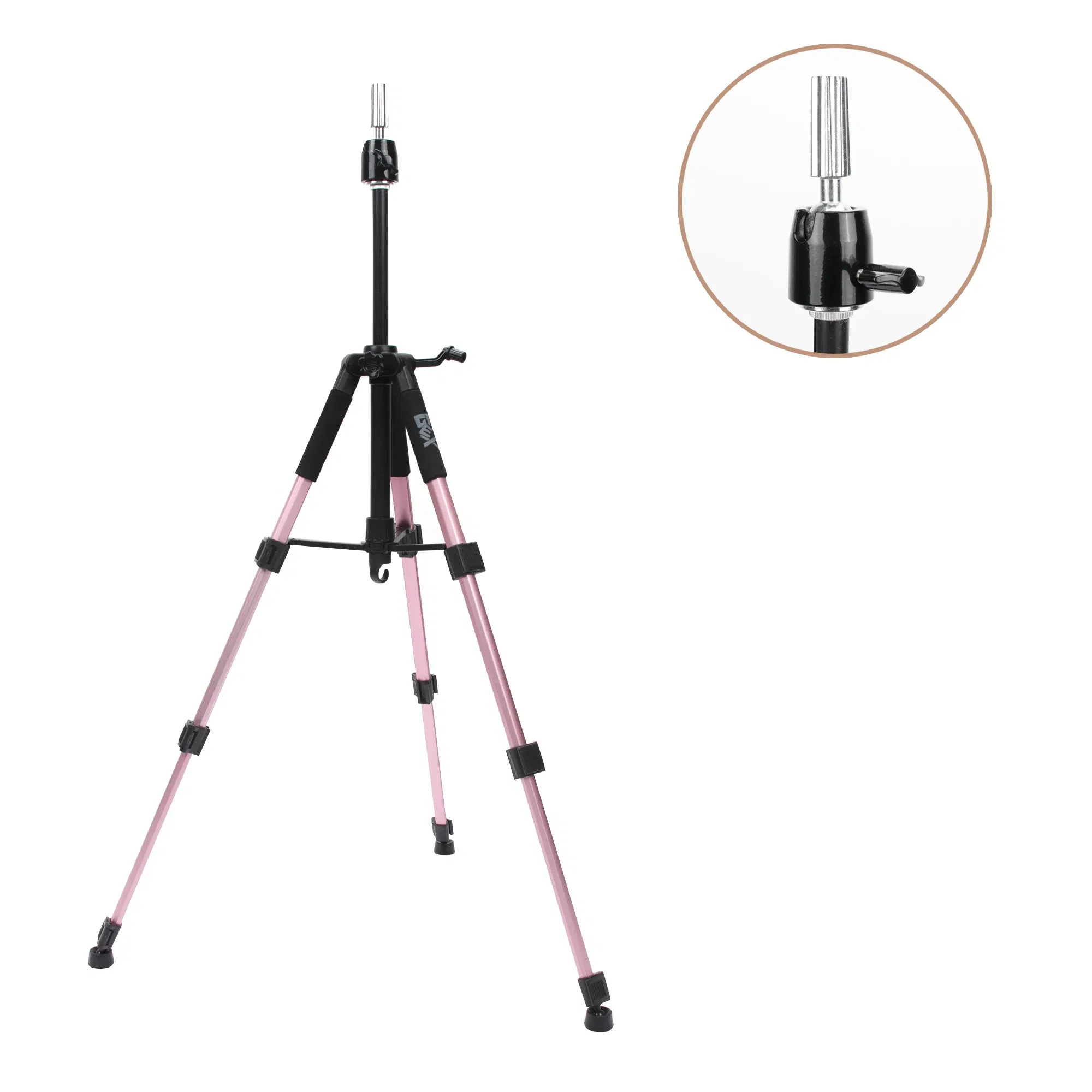 Ships From: CHINA - GEX Multifunction Training Mannequin Tripod / Camera Stand, Canvas Block, Mannequin Head, Cosmetology Hair Wig Stand