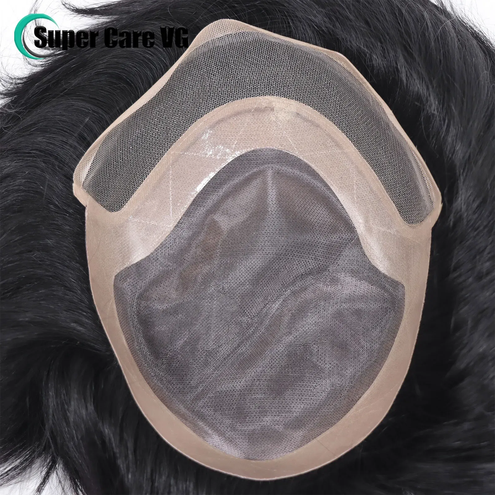 Toupee Color: 20R#, Length: 6 inches, Toupee Size: 6x8 - 6*8/ 6*9/ 7*10/8*10 Lace With PU Toupee Men Breathable French Lace Front Men's Wig Human Hair Toupee Men's Replacement Systems