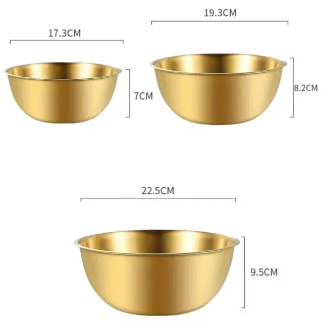Color: PURPLE - 1-3 Stainless Steel Bowl Set with Scale for Cooking Baking Food Storage Large Capacity Mixing Bowls for Home Kitchen Essentials