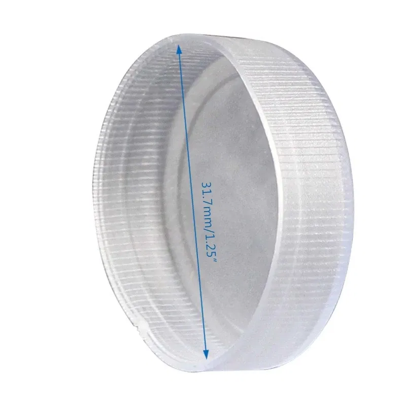 Color: light yellow - Anti-Dust Protective Cover 1.25'' Astronomical Eyepiece Cover Accs