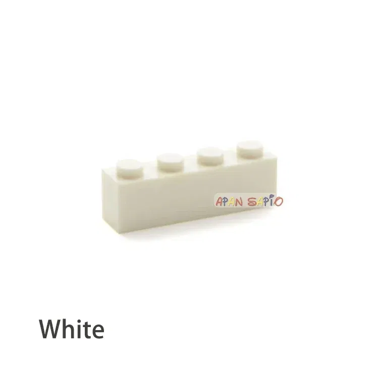 Color: VIOLET/?«?—?…° - 200pcs 1x4 Dots DIY Building Blocks Thick Figures Bricks Educational Creative Toys for Children Size Compatible With 3010