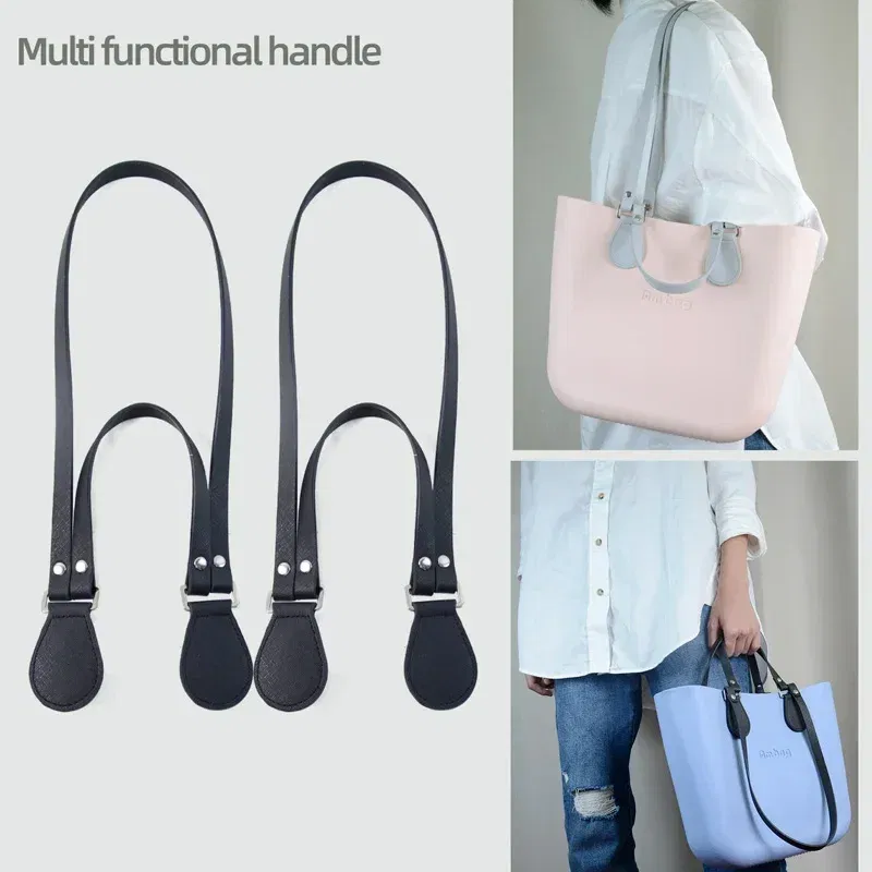 Color: Light Grey - New O bag Multifunctional Strap handles For obag Girl Women Hand Shoulder straps long short belts Handbags accessories