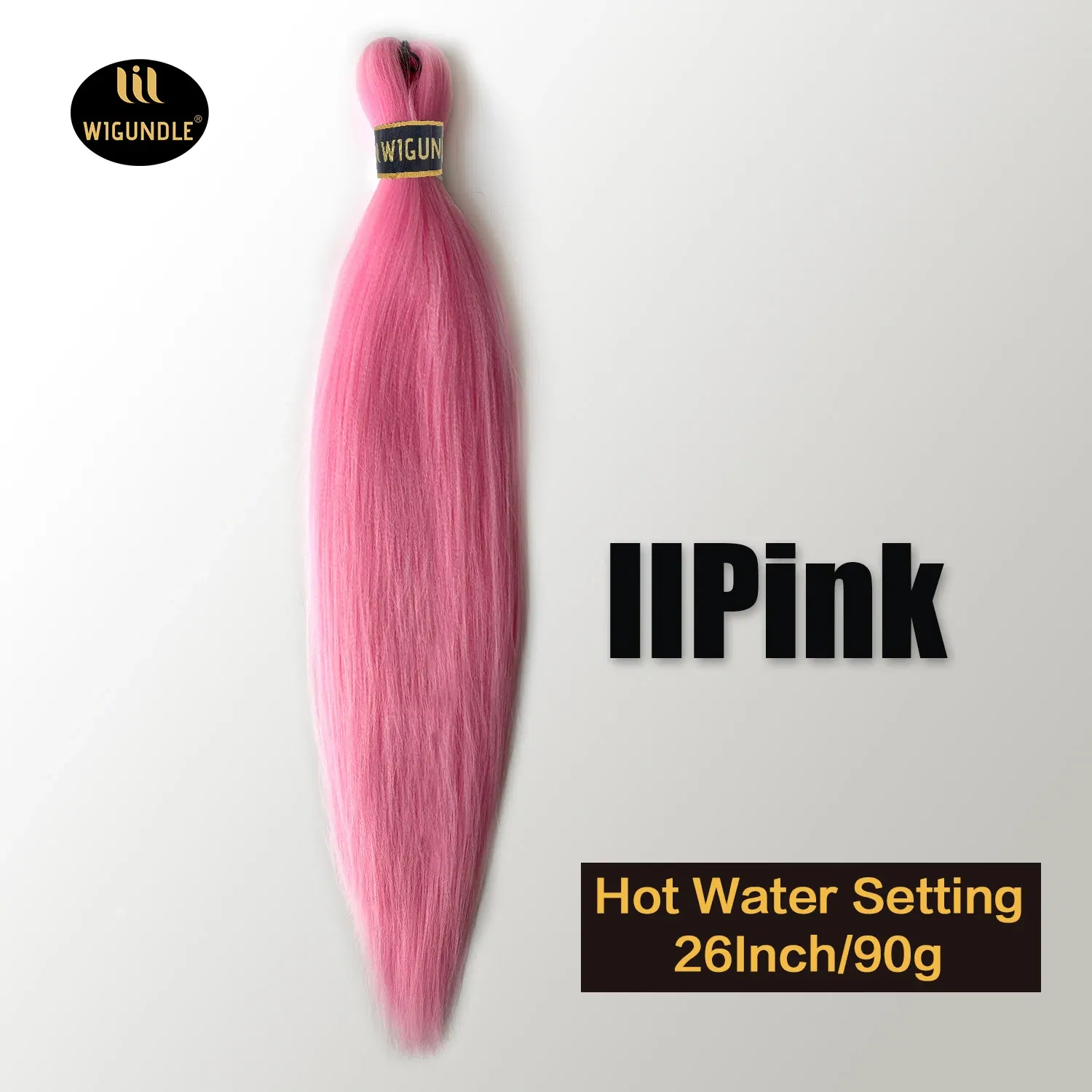 Color: #35, Stretched Length: 26inches, Bulk Buy: 3Pcs/Lot - Kanekalon 26inch Hot Water Set Pre Stretched Jumbo Braiding Hair Box Twist Braids Synthetic Hair Extensions For Women Soft Yaki