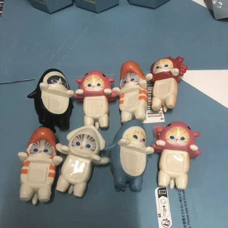 Color: Yellow - Kawaii Sonny Angel Mofusand Hippers Series Blind Box Action Figure Cute Doll Mystery Box Mobile Phone Car Decor Christmas Gift