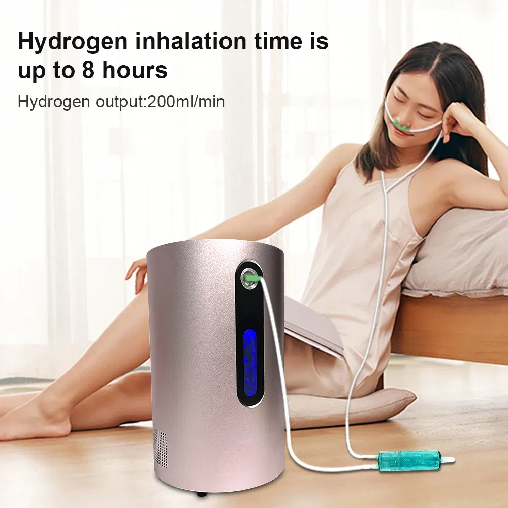 Suyzeko Hydrogen Inhalation Machine Hydrogen Water Bottle Generator 200ml/min Hydrogen Generator from Home SPE/PEM