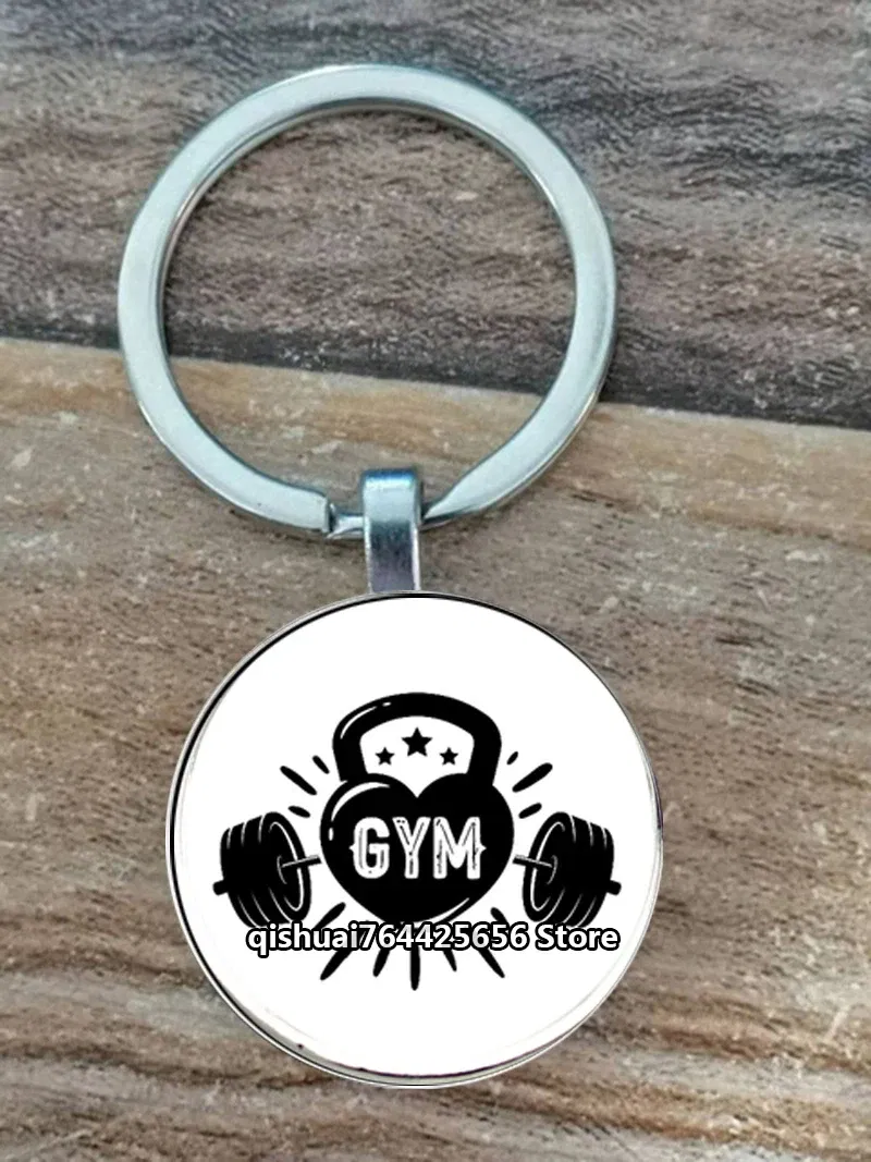 Color: MULTI - Gym Keyring Keychain Suitable For Bodybuilding Athletes Heavy Men Boys Bodybuilding Sports Unisex Men Tactical Rock Keyring Keyc