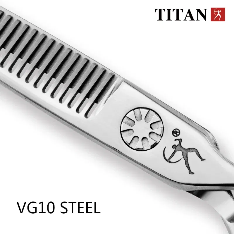 Color: Black - Titan professional hairdresser's barber set of scissors cutting  Hairdressing salon scissors  sharp tools 5.5inch 6.0inch
