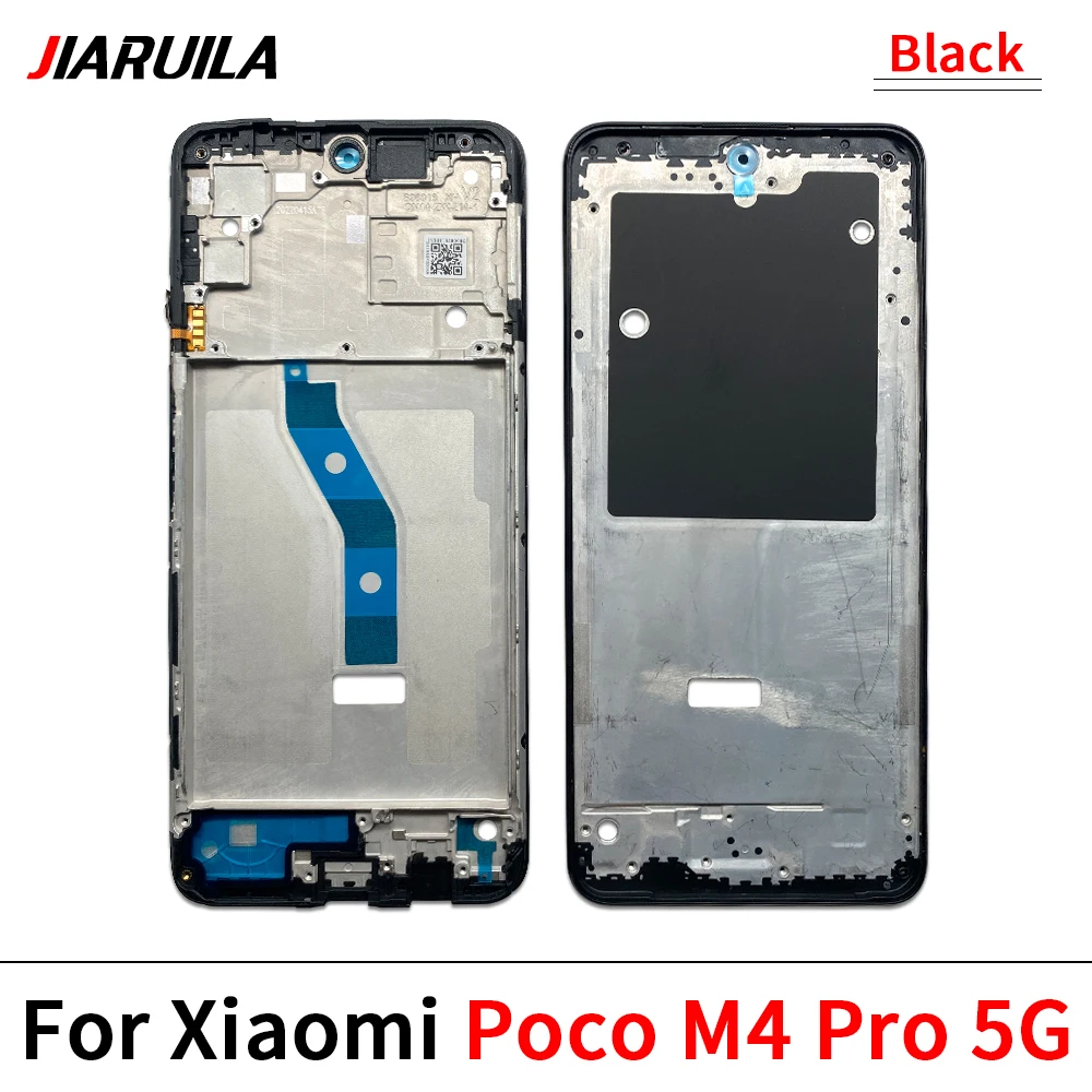 Color: Blue - LCD Screen Middle LCD Front Frame Housing Bezel Plate Panel Chassis For Xiaomi Poco C65 X3 F3 F4 GT M3 M4 Pro 4G 5G M5S X5 X6