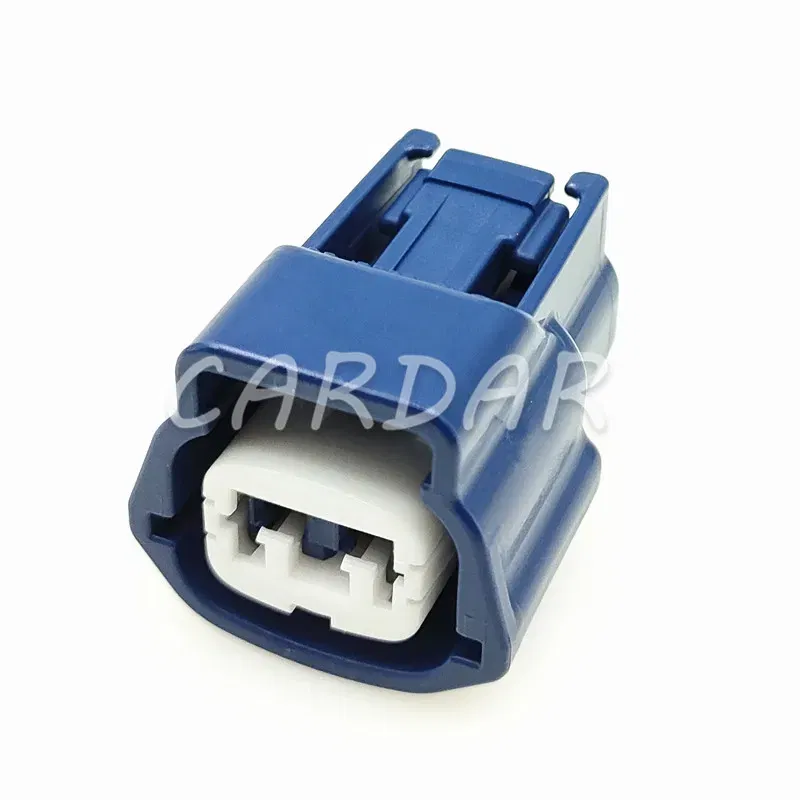 Color: WHITE - 1 Set 2 Pin 6189-0777 Automobile Sealed Connector Electrical Waterproof Socket AC Assembly Water Temperature Sensor For Nissan