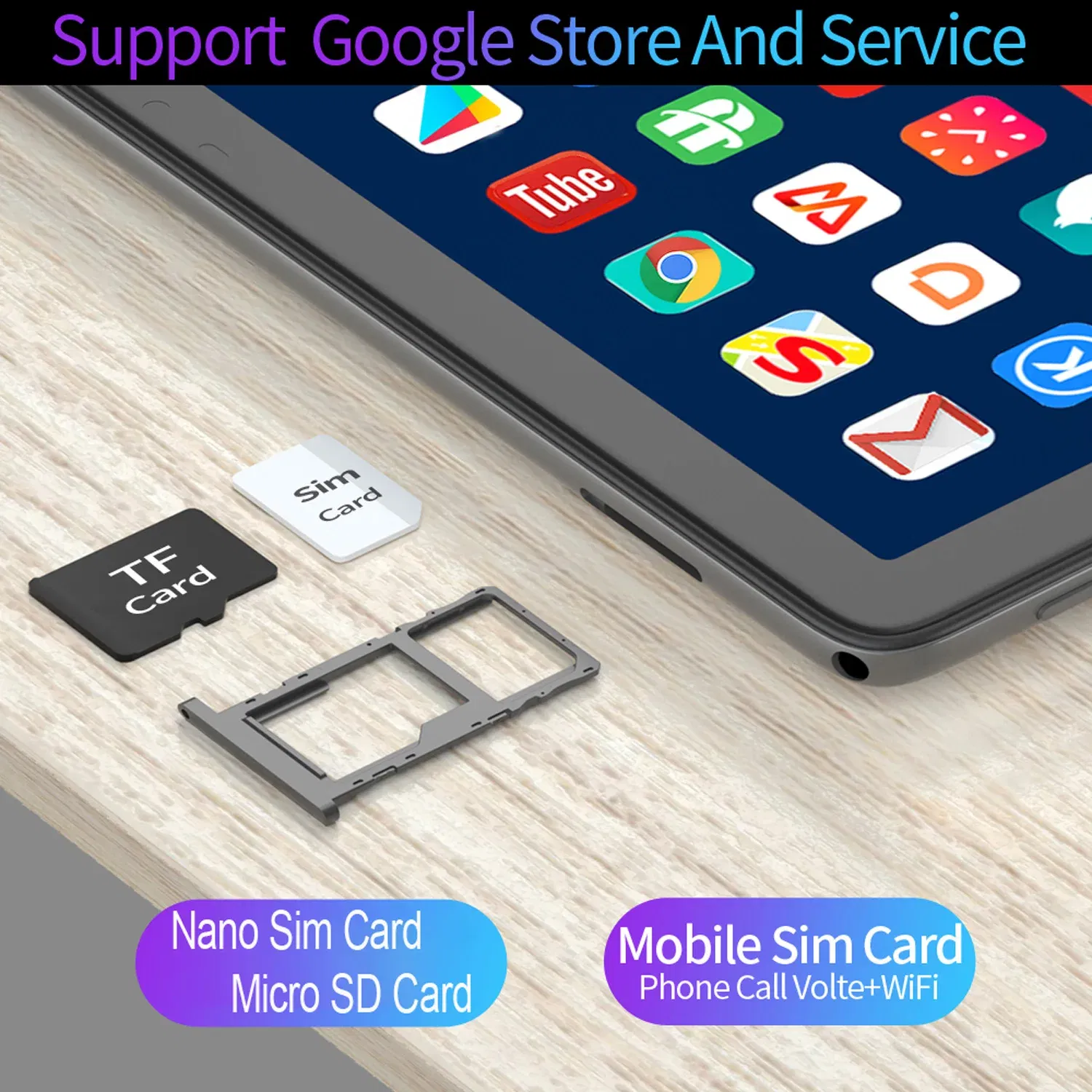 Color: Blue, Ships From: CHINA - Top BDF Android 10.1 Inch Tablet Pc Google Play Octa Core Dual Cameras Dual SIM 3G Phone Call Tablets Bluetooth Wifi 4GB+ 64GB