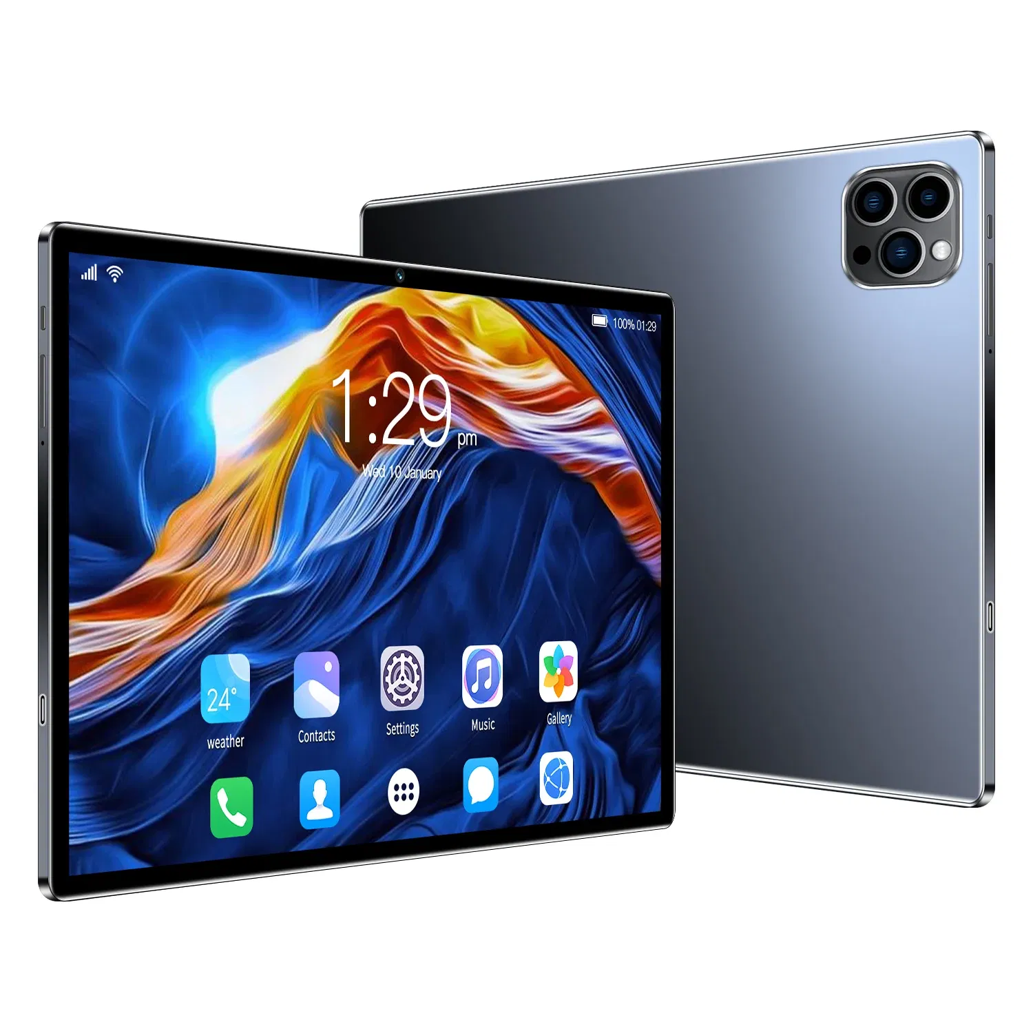 Color: Blue, Ships From: CHINA - Top BDF Android 10.1 Inch Tablet Pc Google Play Octa Core Dual Cameras Dual SIM 3G Phone Call Tablets Bluetooth Wifi 4GB+ 64GB