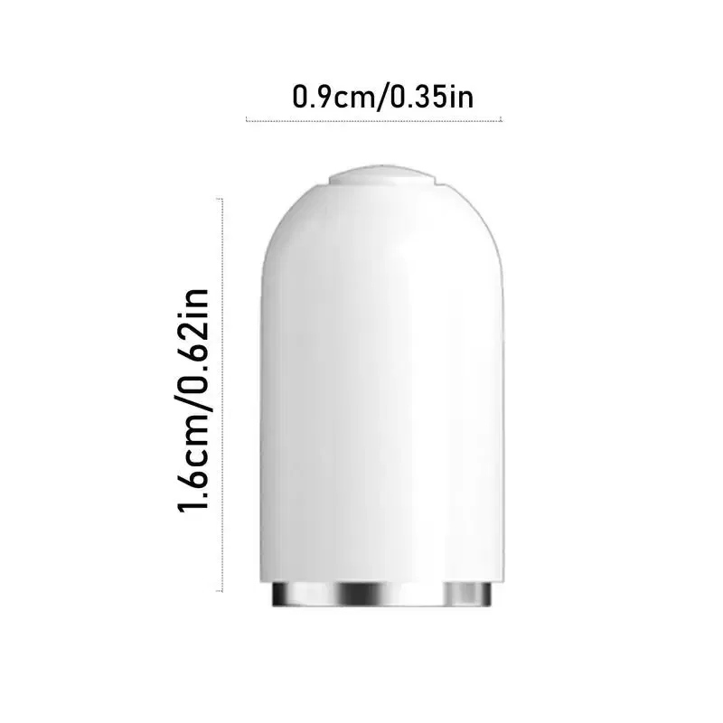 Colors: Beige, Ships From: CN - Magnetic Pencil Cap Pen Tip Kits 3-in-1 Charging Adapter Replacement Built-in Smart Chip Lightweight for Apple Pencil 1