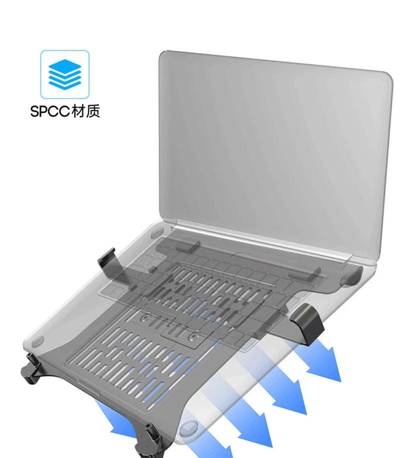 Color: WHITE, Ships From: CHINA - NB NEW FP-2 10"-17" laptop desktop Holder notebook computer mount stand laptop clamp accessories