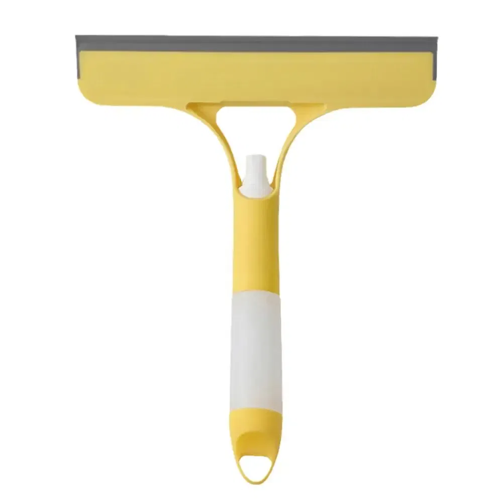 Color: Dark Grey, Ships From: CHINA - 3 In 1 Glass Cleaning With Spray Bottle Wipe Shower Tool Multi-Purpose Screen Windshield Door Cleaner Car Clean Window Clea X0A4