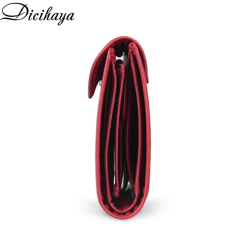 Color: black - Genuine Leather Women Wallet Coin Purse For Girls Female Small Portomonee Lady Purse Money Bag Card Holder for Women Mini Clutch