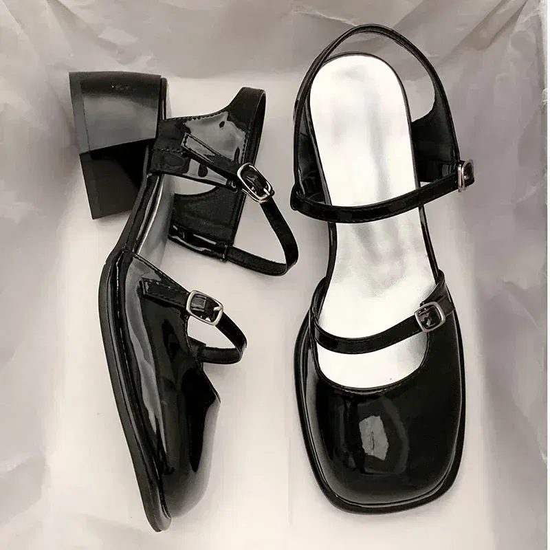 Color: Beige, Shoe Size: 35 - Non-slip Round Toe Sandals Ladies Casual 2023 Summer Hollow Beach Elegant Shoes Korean Fashion Party Shoes Design 2024