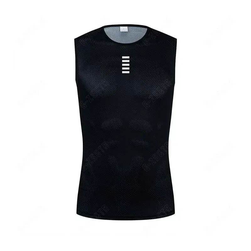 Color: Green, Size: M - Cycling Base Layers Reflective Vest White Cycling Jersey Undershirt Quick Dry Elastici Vest Road Bike Jerseys