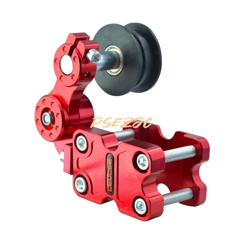 Color: Blue - Motorcycle Chain Automatic Adjustment Modification Accessories Tensioner Chain Adjuster Chain Tightener