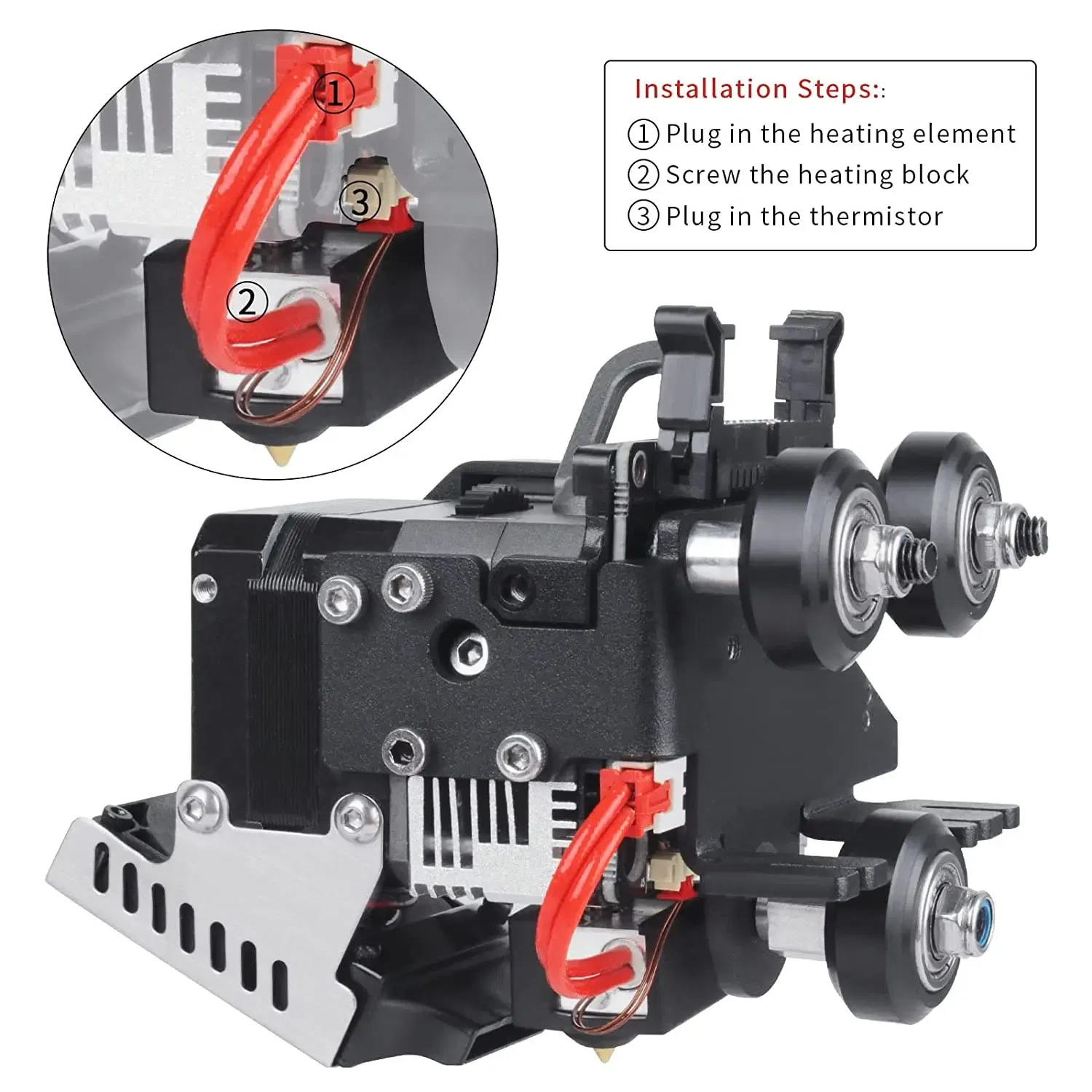 Color: WHITE - High Temperature Printing Sprite Extruder Hotend For Ender 3 S1 Pro CR 10 Smart Pro Sermoon V1 & V1 Pro
