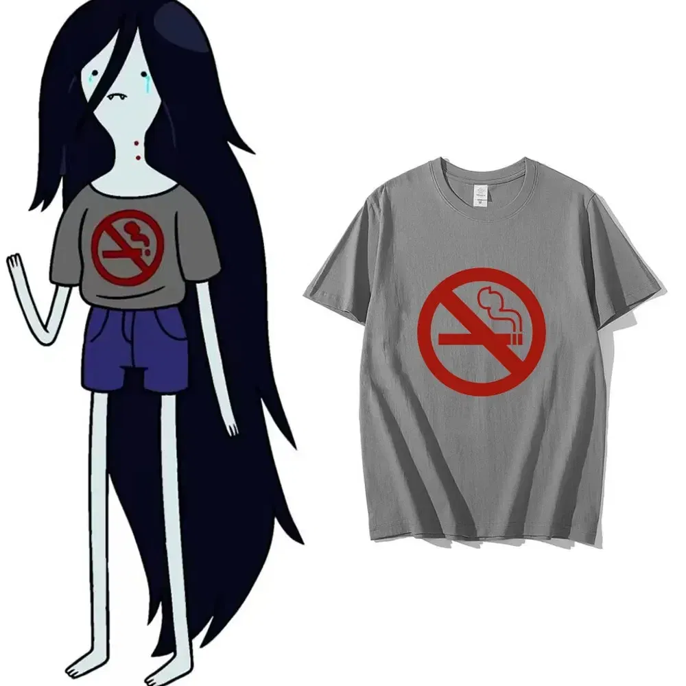 Color: Pink, Size: XXL - Marceline Vampire Queen Live At Candy Tavern Short Sleeve Funny Design Adventure Time Anime T-shirt Aesthetic Men Tumblr T Shirt