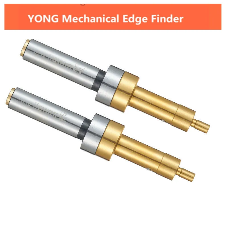 Color: Red - Non-magnetic mechanical Edge Finder Ceramic Touch Point 10mm Locate Work Edges for Milling Lathe CNC machine tool 1pc