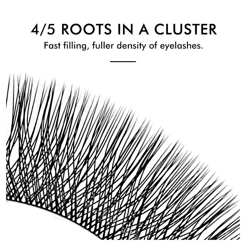 Color: Black & Silver, Curl: D, Thickness: 0.07mm, Length: 8mm - NATUHANA W-Shaped 4D 5D Volume Eyelash Extensions Premade Volume Fans W Shape Lashes Natural Soft False Eyelashes for Makeup