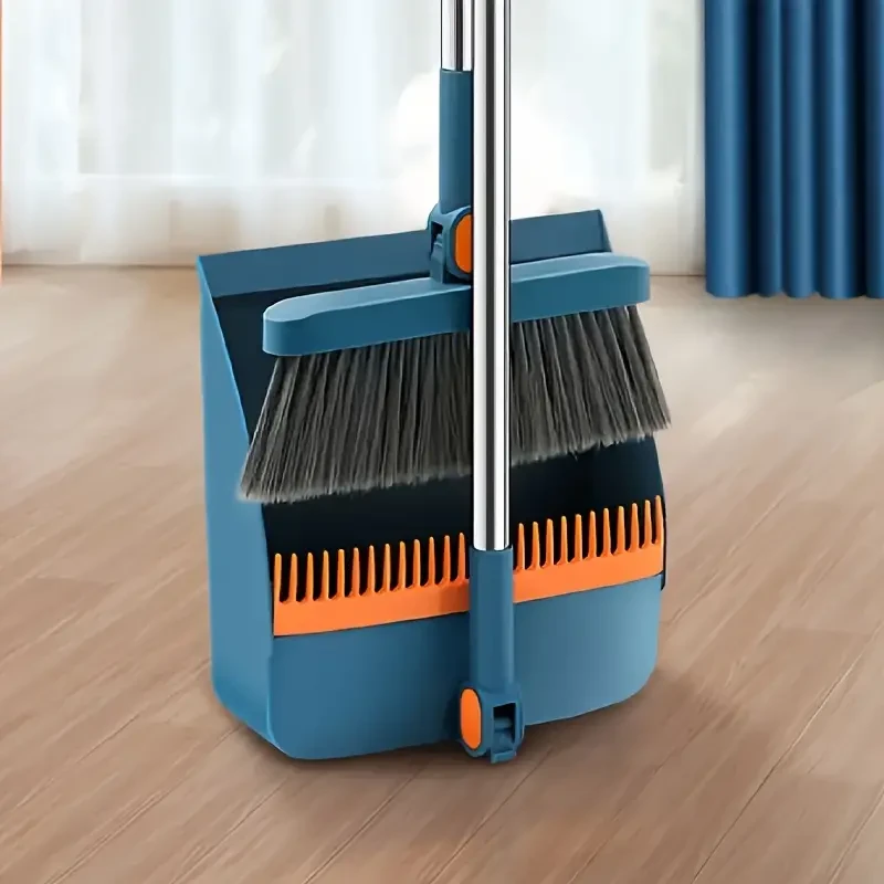 1set, Household Broom And Dustpan Set