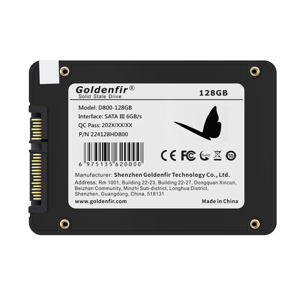 SSD Capacity: 960GB - Goldenfir SSD 128GB SATAIII SSD 512GB 480GB 256GB HD 1TB 500GB Solid State Hard Disk 2.5 for Laptop