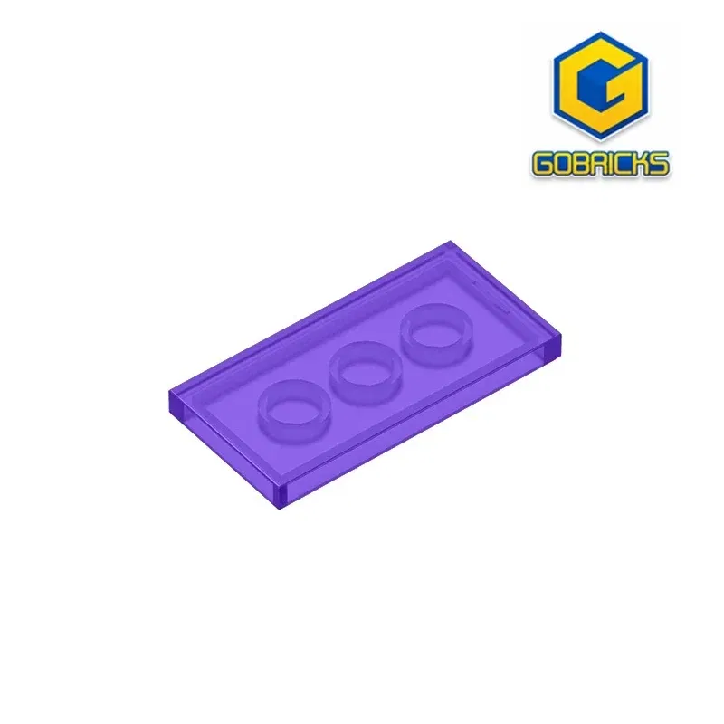 Color: Lime - Gobricks GDS-614 Tile 2 x 4 compatible with lego 87079 pieces of children's DIY Educational Building Blocks Technical