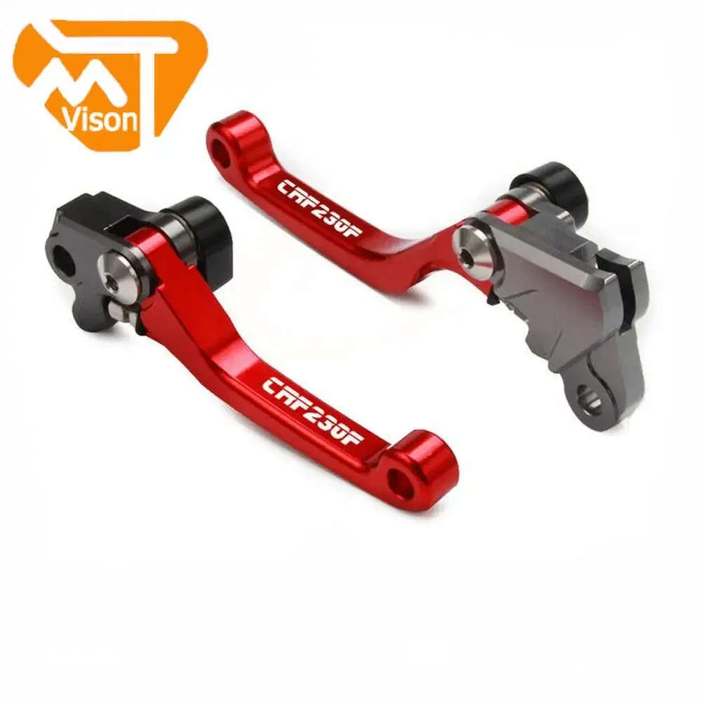 Color: Silver - Motorcycle CNC Brake Clutch Lever Handle For HONDA CRF150F CRF230F 2003-2019 CRF250F 2019-2022 CRF 150F 230F 250F