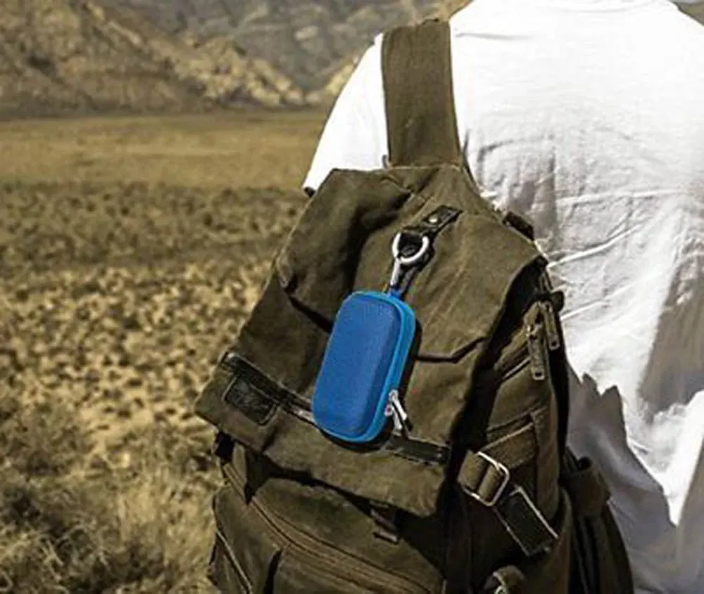 Durable Portable Carrying Bag Storage Box for Apple iPod Nano 1G 2G 4G 5G 7G 7th 8th 8gen Eva Case with Climbing Hook