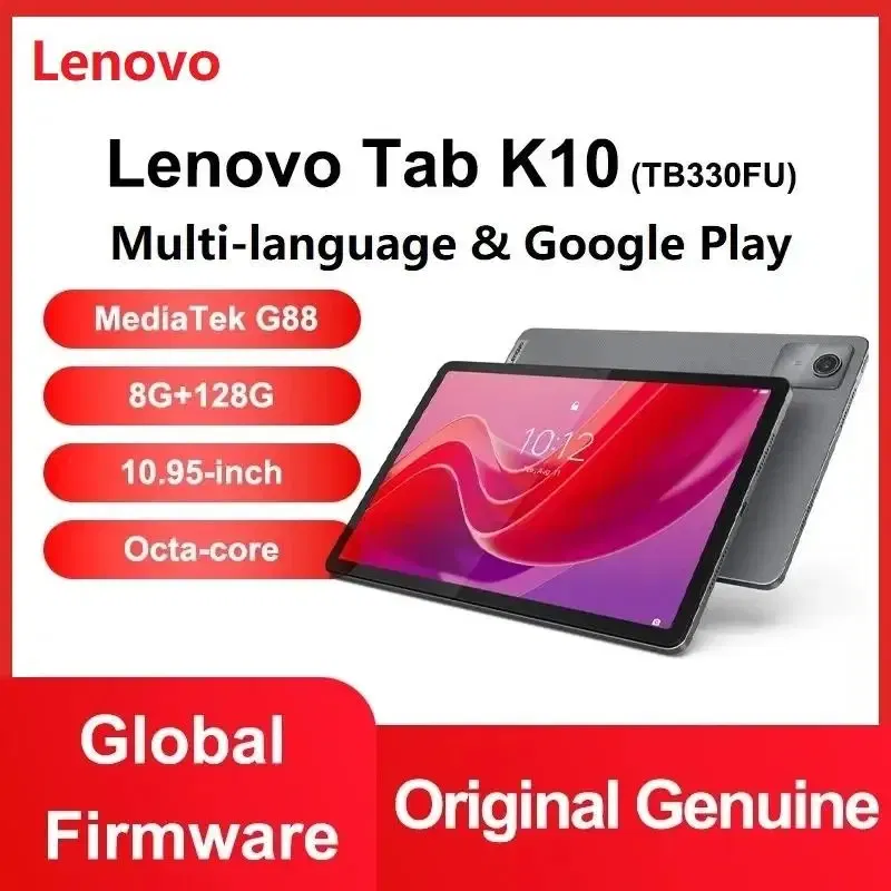 New Global Firmware 8GB 128GB CN Version Original New Pads Zhaoyang Tab K10 10.95' 90Hz MTK Helio G88 Tablets 7040mAh