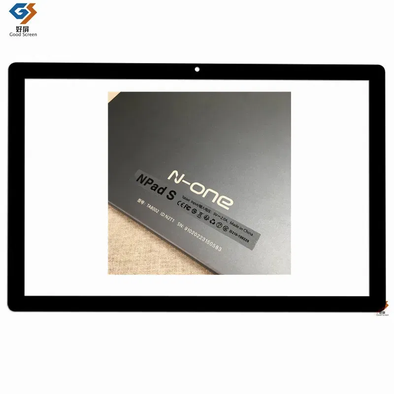 Color: Yellow - Black 10.1Inch New For N-One NPad S Tablet Capacitive Touch Screen Digitizer Sensor External Glass Panel TAB002 N2T1