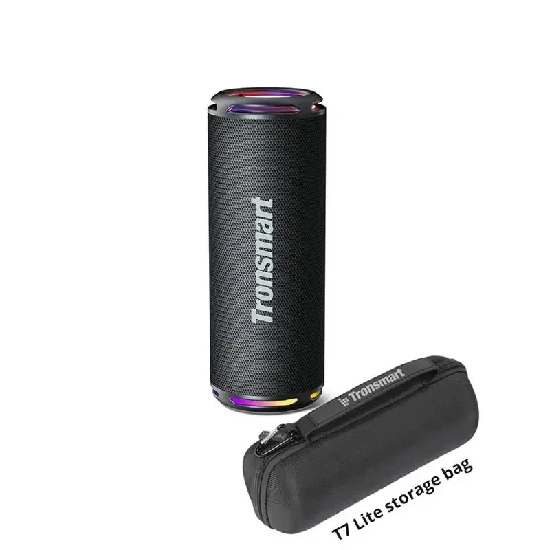 Color: transparent, Ships From: CHINA - New! Tronsmart T7 Lite Bluetooth Speaker Enhanced Bass Portable Speaker with 24H Playtime, APP Control, IPX7 Waterproof for