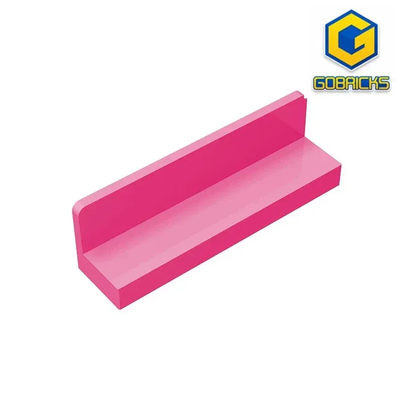 Color: Yellow - Gobricks GDS-861 Panel 1 x 4 x 1 compatible with lego 15207 30413 43337 children's DIY Educational Building Blocks Technical