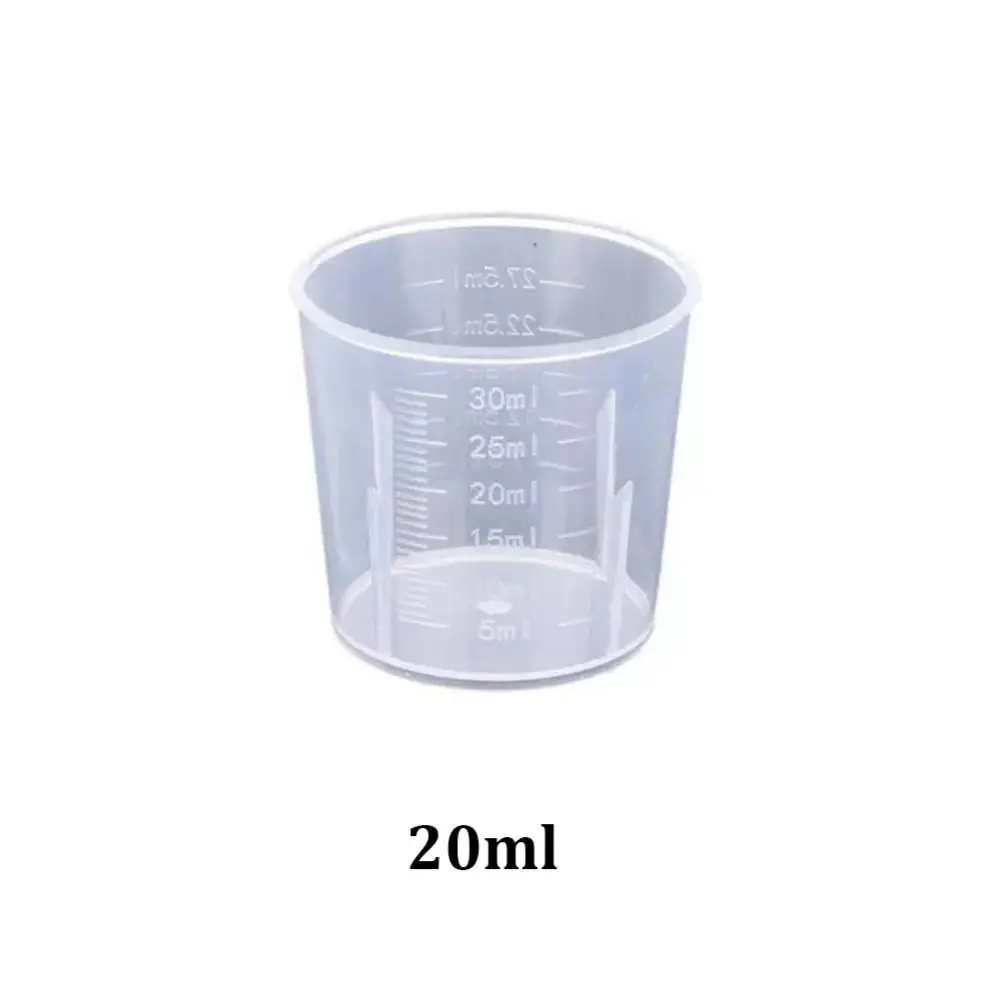 Color: Clear, Ships From: CHINA - Clear Plastic Graduated Measuring Cupws Househould Portable Baking Beaker Liquid Measure Jug Transparent Cup Container